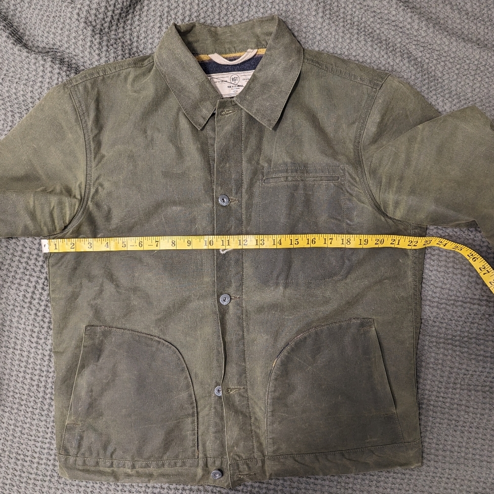 Rogue Territory Supply Jacket Ridgeline. Olive Green Large.